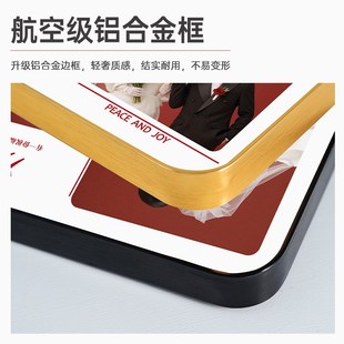 结婚纱照相框定制水晶摆台高清洗照片做多张相片冲打印加制作相册