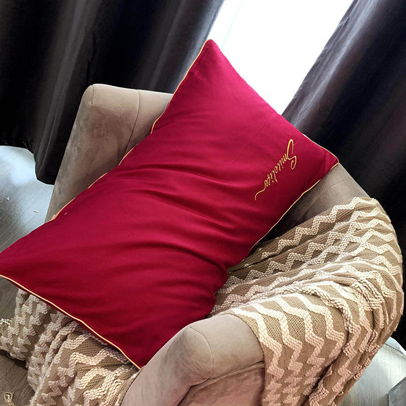 全棉婚庆四件套新婚纯棉床单被套大红色结婚房床上用品被子一整套