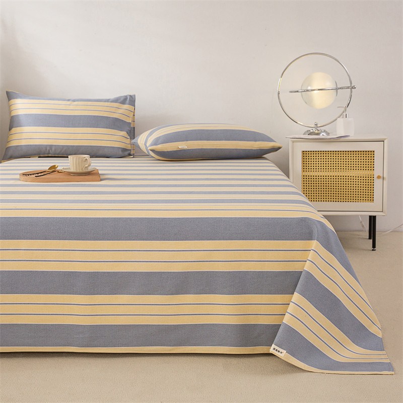 2023新款纯棉老粗布加厚床单单件三件套100全棉帆布老式被单夏季,床上用品,床单,淘宝优惠券,粉丝福利购,淘宝优惠卷