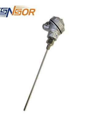 ZYSENSOR温度传感器精度 PT100  1/4PT 6.3MM管长 200MM管长