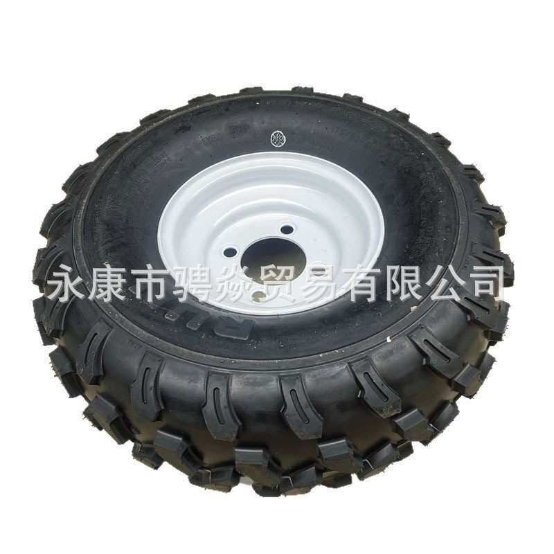四轮卡丁车沙滩车配件 越野18X9.50-8寸加厚轮胎轮毂对角1