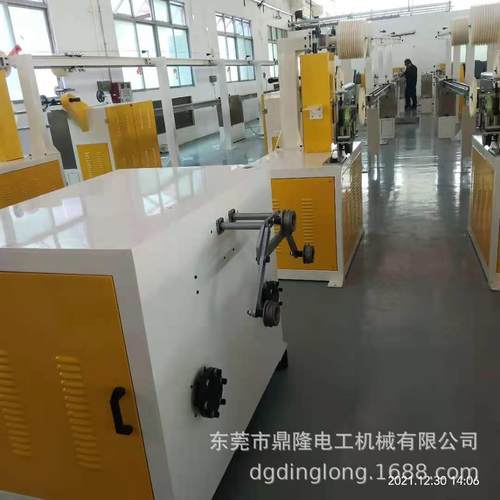 厂家供应PLC控制新型PVC线耳机线数据线电源线挤出机设备