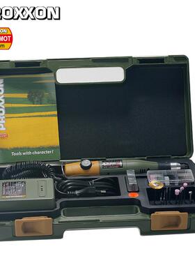 德国PROXXON迷你魔钻磨机套装(送电源磨头及工具箱)【28515】