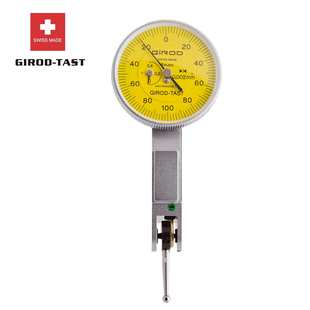 瑞士基诺GIROD 进口杠杆千分表 精度2μm 量程0.5 GT2253 GT2453