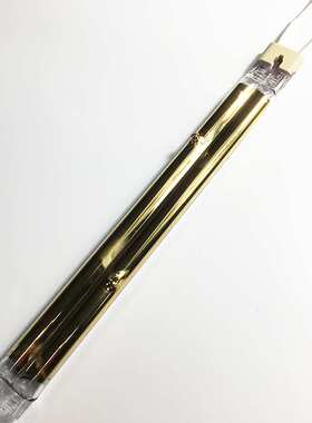 Infrared lamp双管半镀金1.5KW240MM双管镀金塑胶固化 IR加热灯管