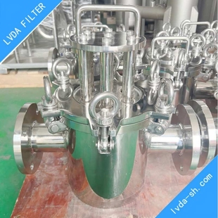 LD虑达过滤 直通式管道强磁性过滤器 不锈钢磁棒 带套管 食品级除