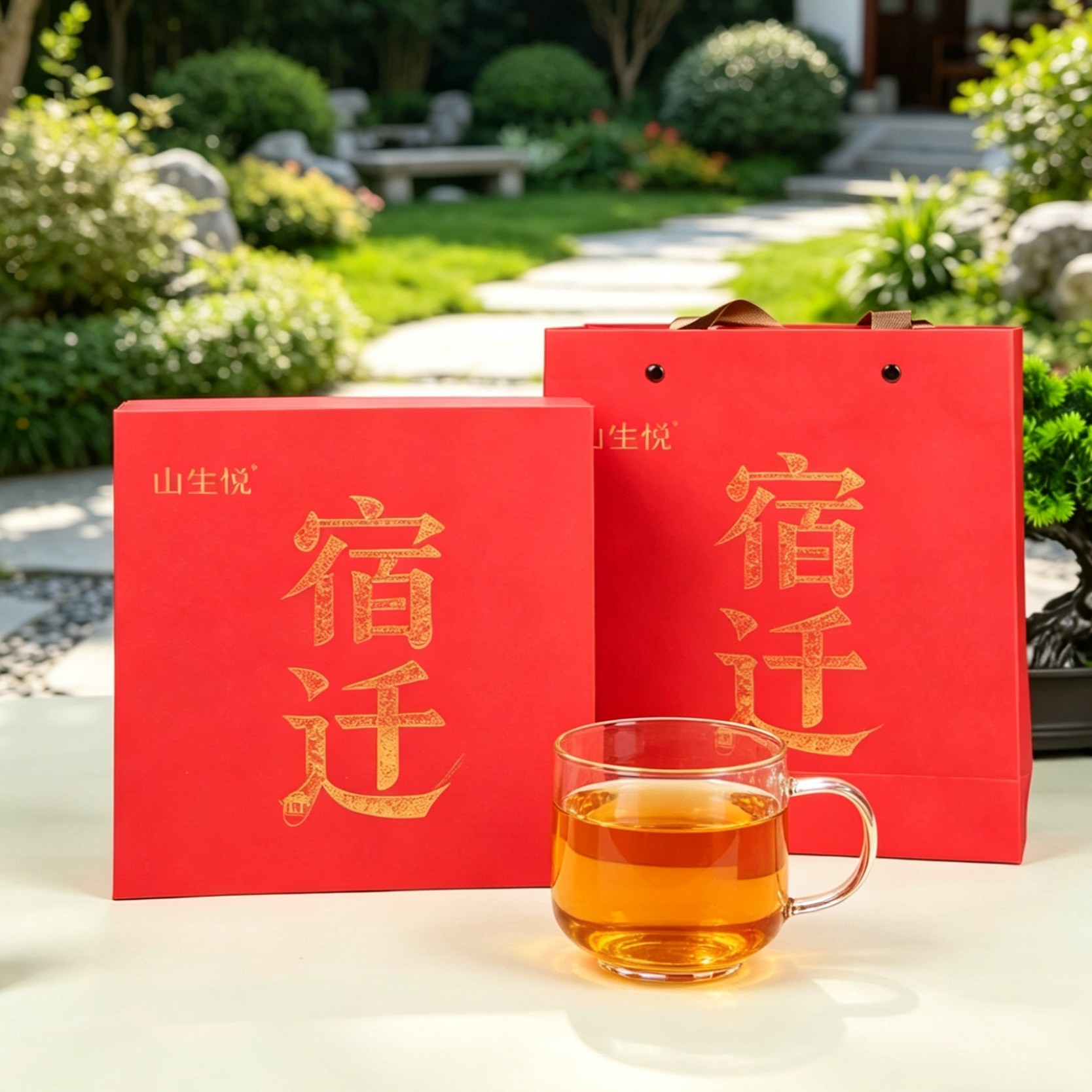 宿迁伴手礼定制城市文创茶礼活字茶旅游纪念品商务会议送客户朋友