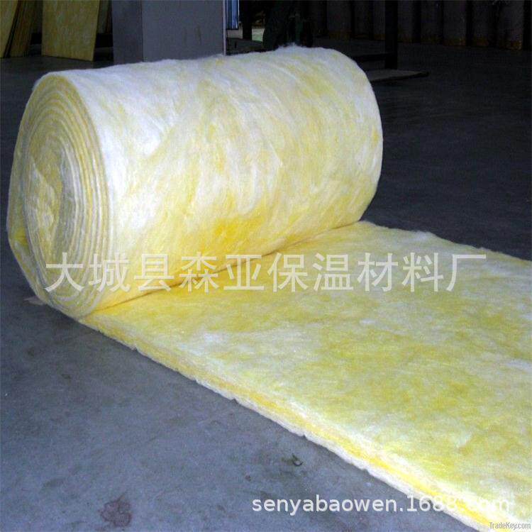 厂家神州玻璃棉保温玻璃棉卷毡防火超细玻璃丝绵