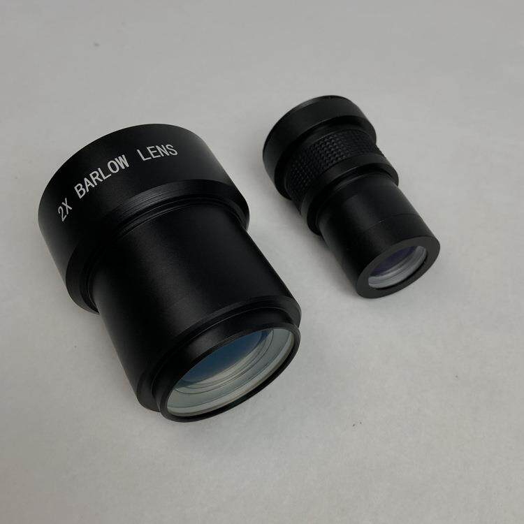 天文望远镜配件2倍2x增倍镜巴洛镜Barlow光学镜片2英寸50.8mm