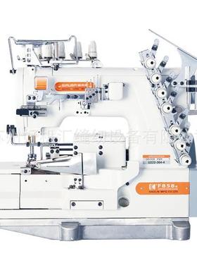 银箭F858K-W222 -248-4/FSM花饰滚边绷缝机 曲牙花边缝纫机 推波