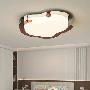 客厅主灯创意个性云朵吸顶灯奶油风灯具现代简约大气卧室书房灯具