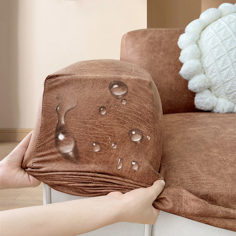 纳米科技布防水沙发套罩防猫抓卍能通用沙发盖布轻奢高级感沙发笠
