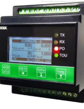 CPM-12D集合式电力表 （铨盛仪表/ADTEK）分电盘的电量监控