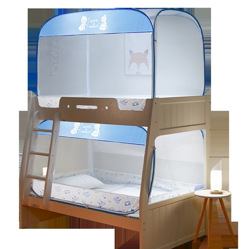 子母床蚊帐蒙古包免安装家用高低床上下床上铺下铺儿童学生宿舍