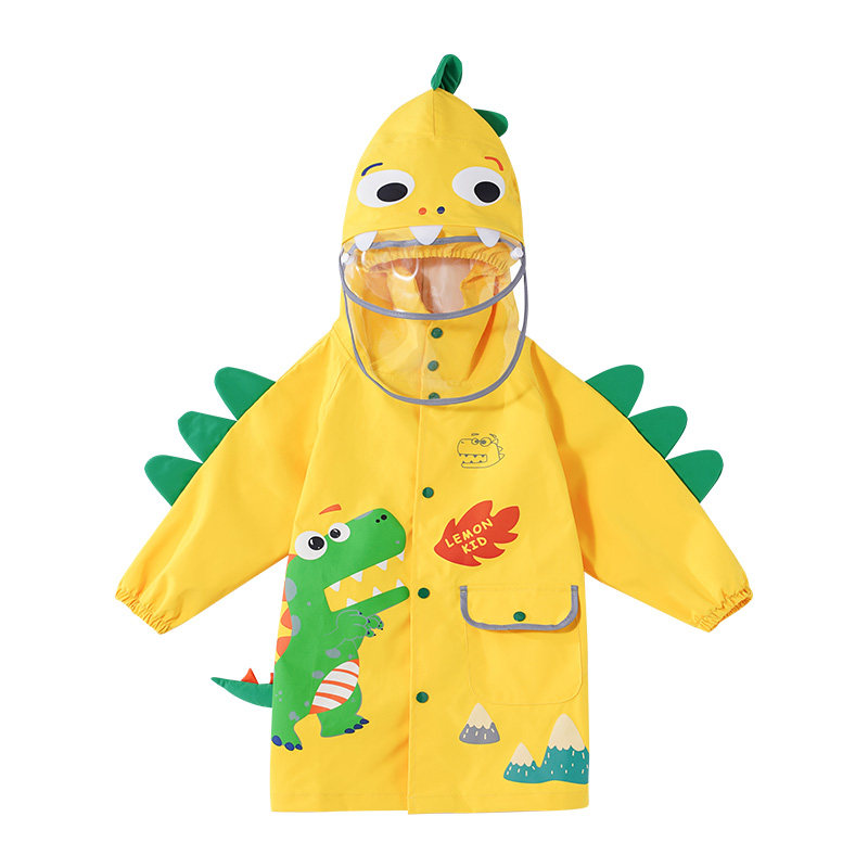 【包邮】柠檬宝宝儿童雨衣男女童宝宝斗篷式雨披小学生中小童雨具