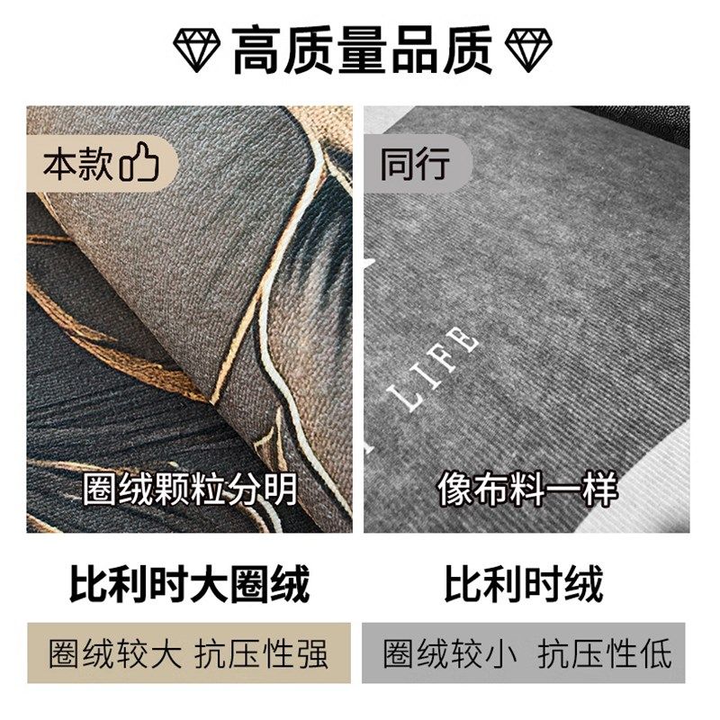 高级进门防滑地垫入户门垫大门口玄关脚垫家用地毯可裁剪垫子耐脏