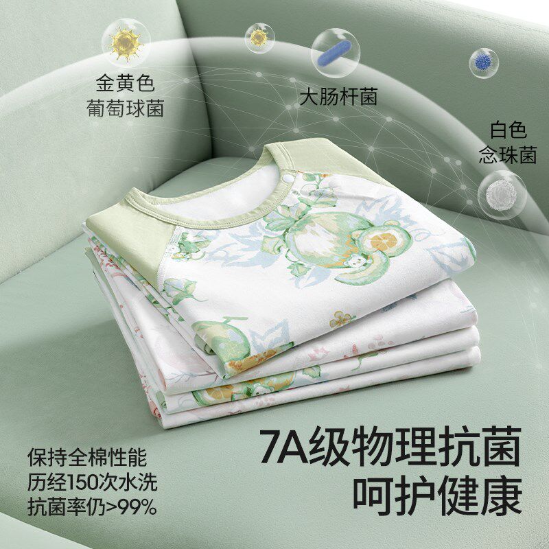 贝肽斯婴儿睡袋夏季薄款纯棉睡袍防踢被神器儿童睡衣宝宝新款睡裙