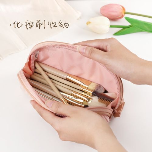 化妆包便携式小号女士旅行眼线笔化妆刷收纳包随身化妆品收纳袋