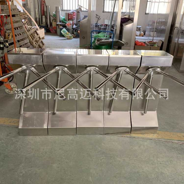 商场超市通道入口单向进出口器不锈钢闸机导向器人行辊闸门现货