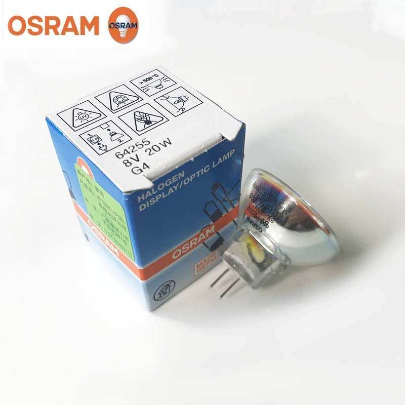 欧司朗卤素灯杯64255 8V20W G4显微镜光学仪器灯泡酶标仪灯泡