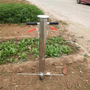 手提式栽苗器 不锈钢蔬菜苗移栽机 农用蔬菜苗定植器