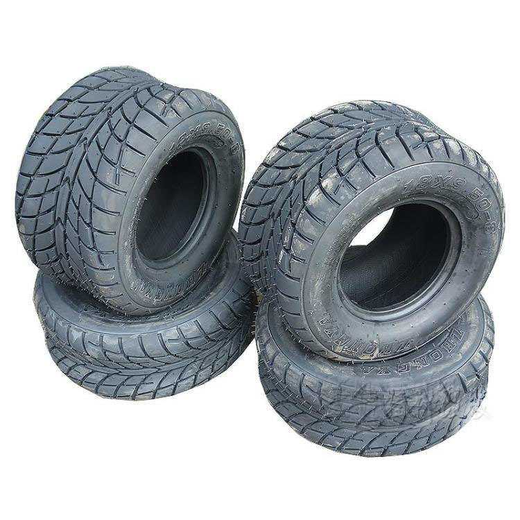 四轮卡丁车沙滩车轮胎18X9.5-8寸公路外胎 8寸真空耐磨公路轮胎