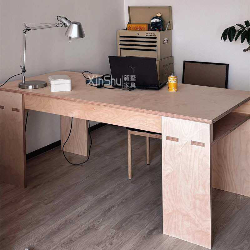 现代简约桦木书桌实木长条桌创意书房写字桌中古长方形办公电脑桌,模玩/动漫/周边/娃圈三坑/桌游,模型制作工具/辅料耗材,淘宝优惠券,粉丝福利购,淘宝优惠卷