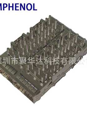 Amphenol安费诺U90-D461-1D0A QSFP 1x4 CAGE 光模块屏蔽罩连接器