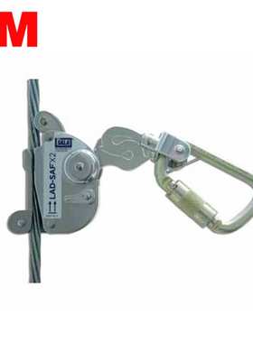 3M凯比特6160030 LAD-SAF X2抓索器 攀爬梯安全防坠落器抓绳器