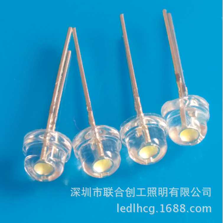 热销 LED草帽白灯 零衰减 节能灯 玉米灯 专用f5草帽灯珠