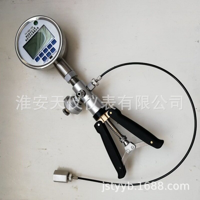 手持式压力校正器-0.95~40bar手操真空泵变送器校验仪压力校准器