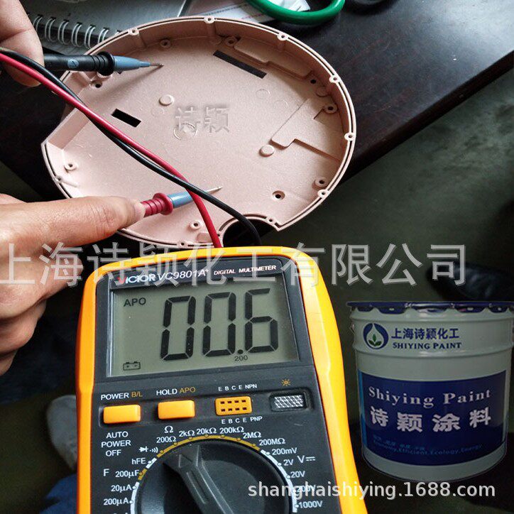 批发油性银包铜导电漆ABSPS导电银油涂料 电镀喷金属导电漆涂层