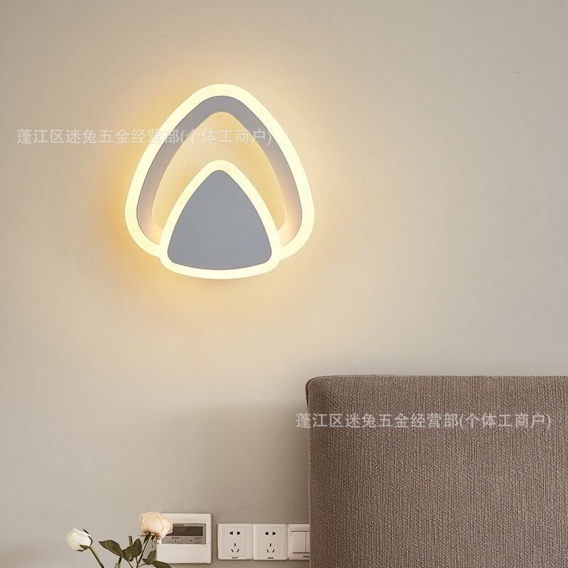 卧室壁灯简约现代个性创意北欧走廊客厅书屋鹿头墙壁灯具