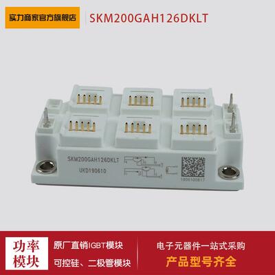 供应 功率二极管/IGBT模块SKM200GAR12T4 SKM200GAR12V现货