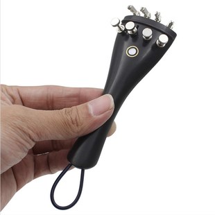 小提琴拉弦板 带4个微调 尾绳 高档小提琴配件 各型号齐全4/4