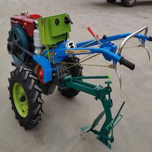 常州采油手扶旋地机 大棚种植旋耕松土机 农用电启动手扶拖拉机