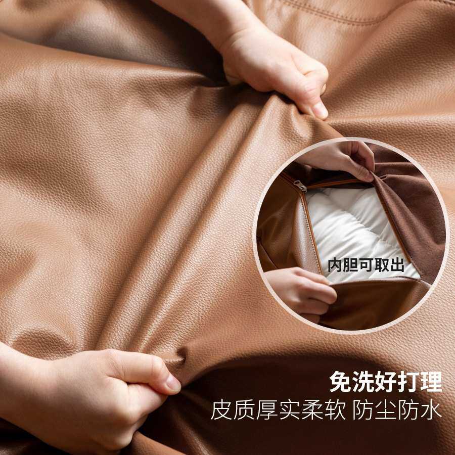 床头软靠免拆洗皮床头大 靠背家用双人无床头榻榻米 靠垫家具配件