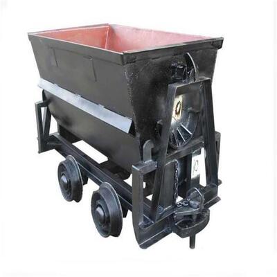 KFU0.75-6型矿用曲轨侧卸翻斗式矿车 矿用自卸式矿车