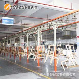 【广东创智】水帘喷漆柜 除尘打磨柜设备 环保型家具涂装生产线