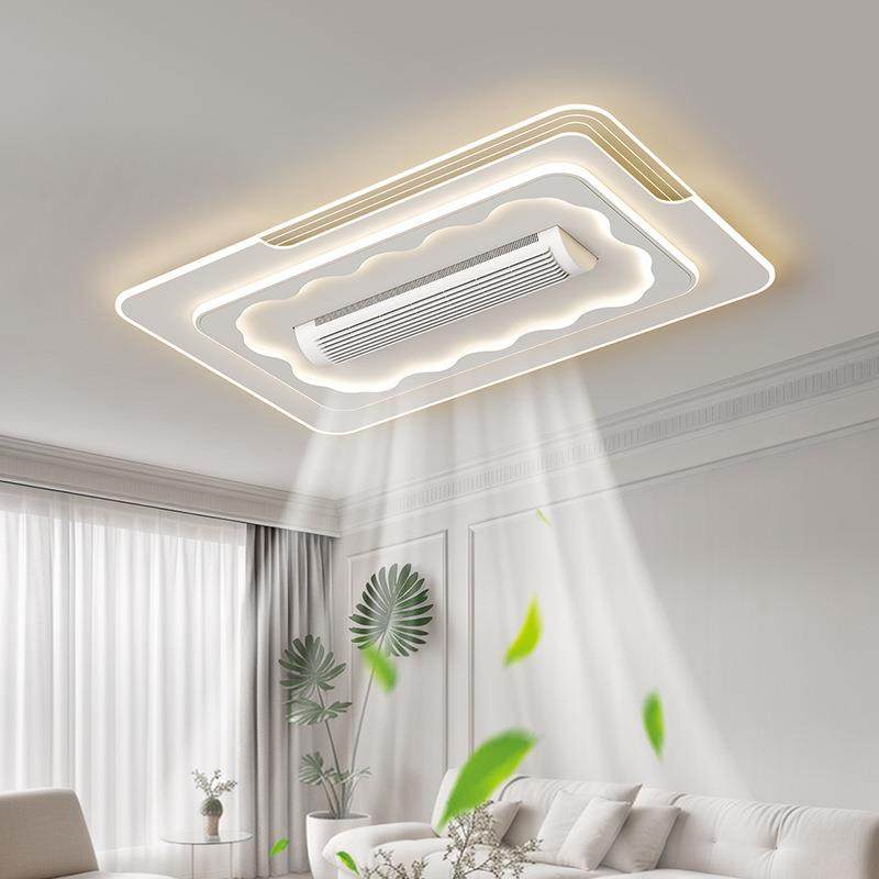 客厅无叶风扇灯2025年新款全光谱卧室吸顶灯电扇一体全屋套餐灯具,家装灯饰光源,风扇灯,淘宝优惠券,粉丝福利购,淘宝优惠卷