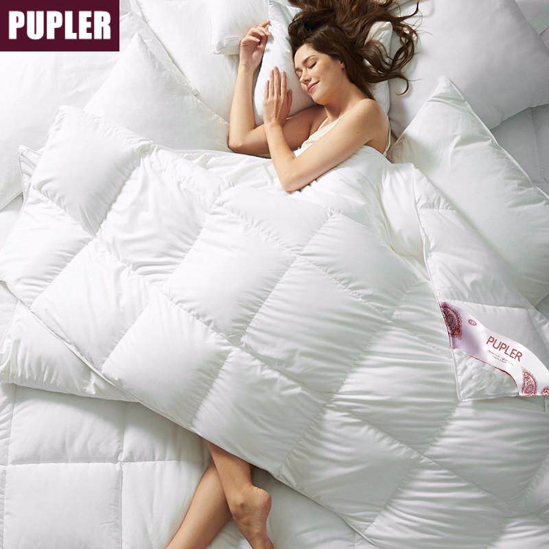 羽绒被芯五星级酒店95白鹅绒单人被子加厚保暖双人冬被