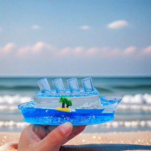 送朋友礼物同学毕业纪念意义友谊的永不翻船入油激励摆件