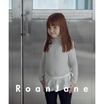 RoanJane儿童长袖T恤黑白条纹