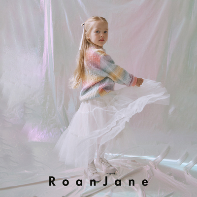 女童春季薄纱蛋糕网纱半身裙