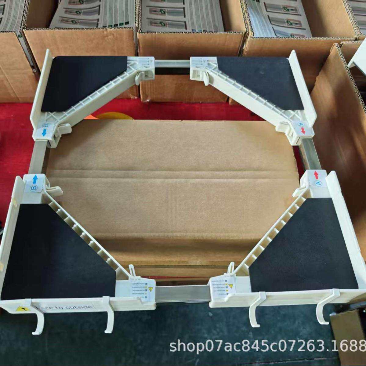 Amazon洗衣机烘干机整理收纳架可伸缩调节带挂钩安装方便置物架子