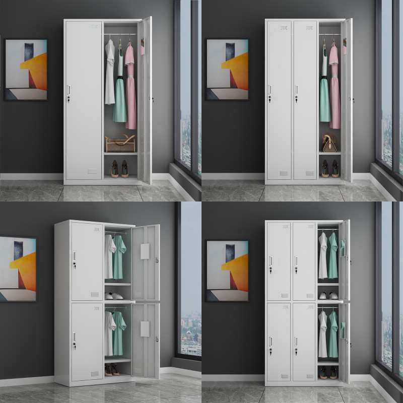 宿舍铁皮储物柜二门衣柜加厚钢制办公室文件柜二门员工衣柜储物柜,模玩/动漫/周边/娃圈三坑/桌游,模型制作工具/辅料耗材,淘宝优惠券,粉丝福利购,淘宝优惠卷