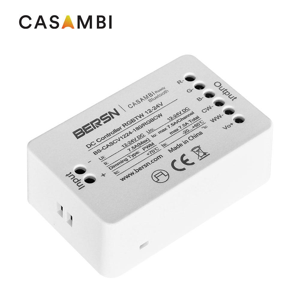 灯带控制器RGB/RGBW/RGBCW全彩幻彩CASAMBI系统蓝牙BLE调光
