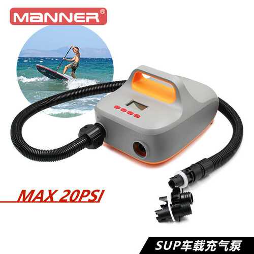 SUP桨板电动充气泵12V车载泵充气帐篷皮划艇橡皮艇冲锋舟高压气泵