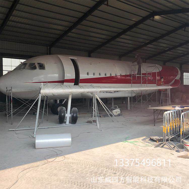 大型C919空客仿真飞机金属模型教学道具装饰餐厅模拟舱威四方供应