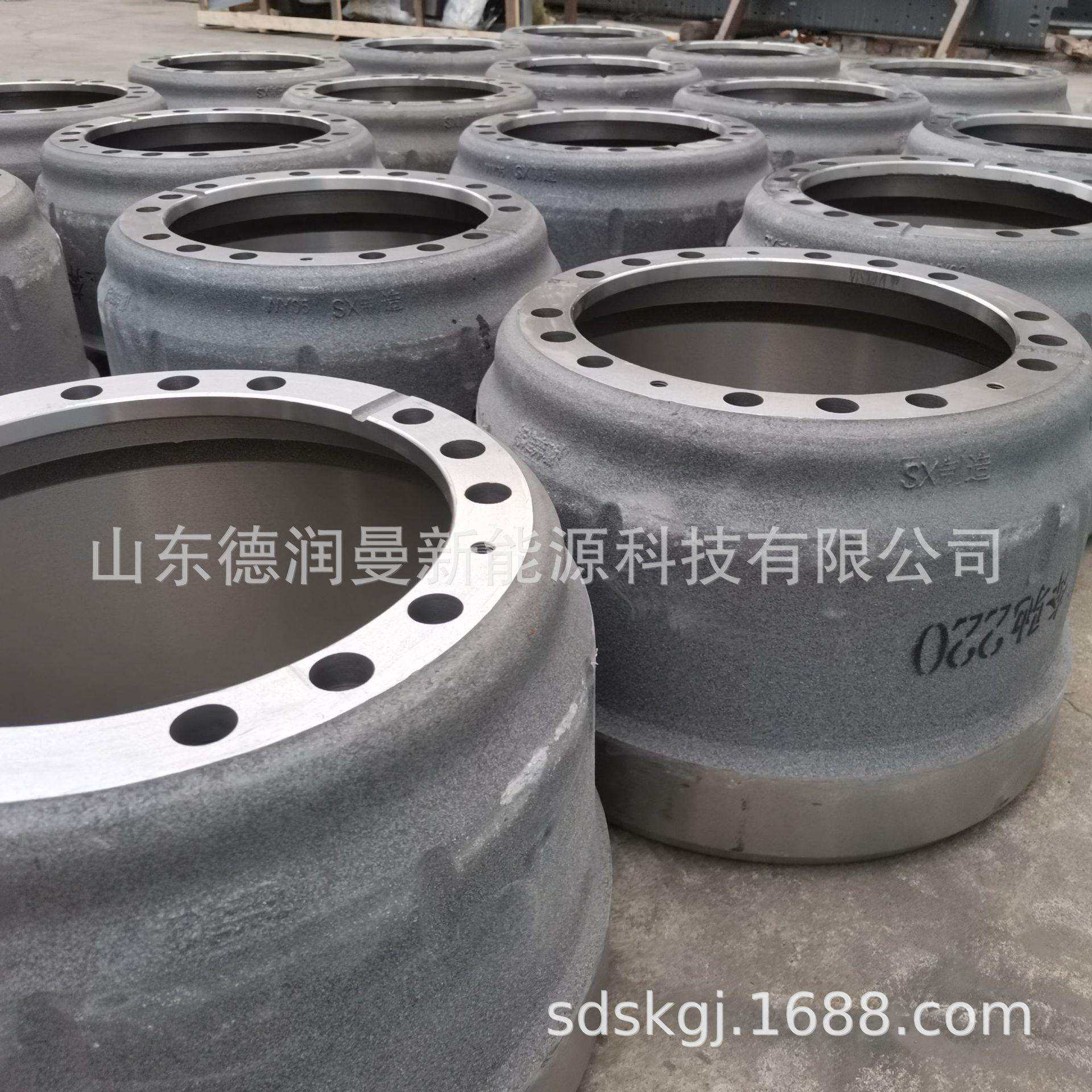 重汽豪沃刹车钳刹车鼓豪沃配件新款制动鼓刹车锅钢圈